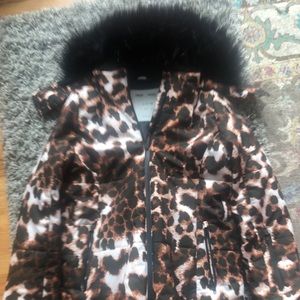 ASOS leopard print coat